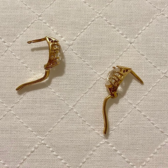Gold Tone Earrings - Picture 4 of 6